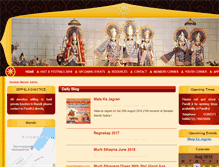 Tablet Screenshot of mandir.no